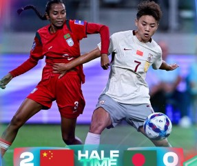 MK体育中国-王霜张睿建功！中国女足2-0孟加拉国，3天后对乌兹，CCTV5直播